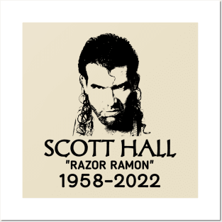 scott hall t-shirt Posters and Art